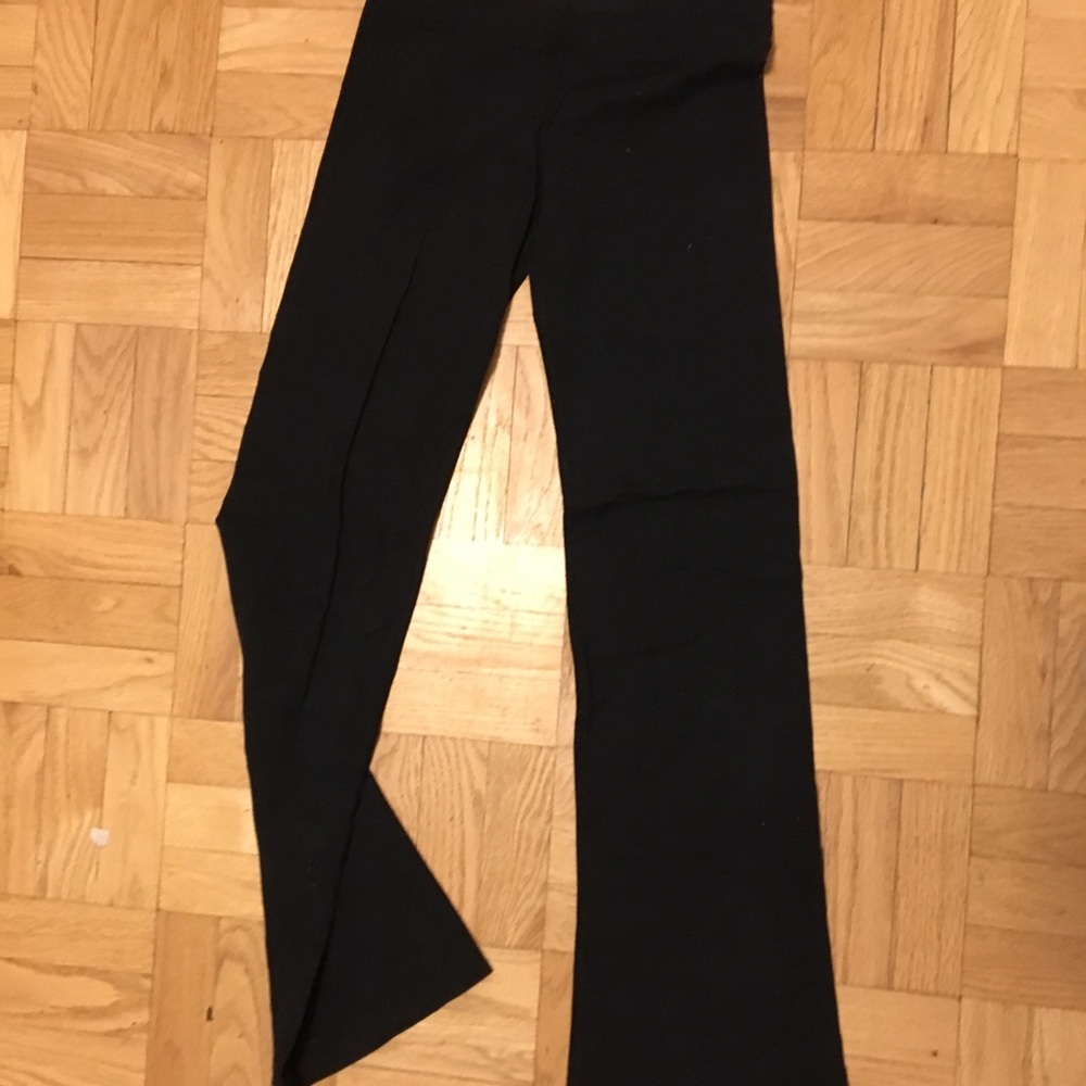 Lululemon black yoga pants (flare leg)